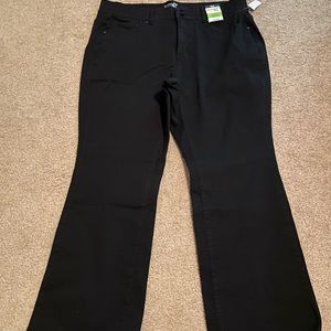 Terra & Sky Double Button Bootcut Mid-rise jeans